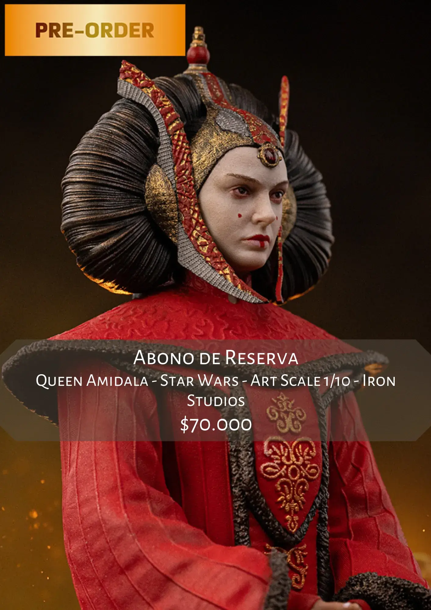 Queen Amidala - Star Wars - Art Scale 1/10 - Iron Studios