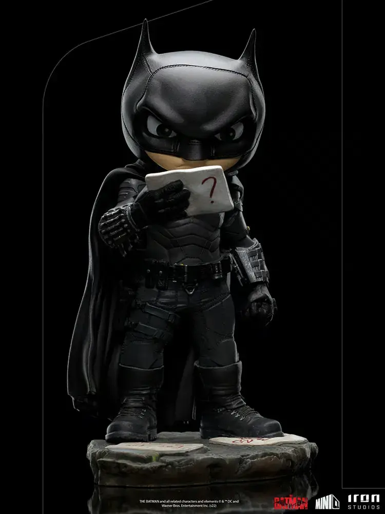 Miniatura: Figura Coleccionable Diorama Batman Unmasked and The Batman (2022) - MiniCo - Iron Studios