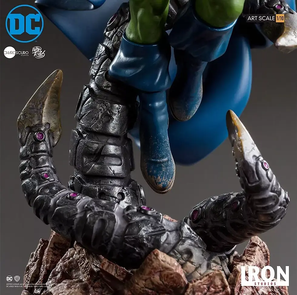 Miniatura: Martian Manhunter Iron Studios Art Scale 1/10 - DC Comics by Ivan Reis Series #5