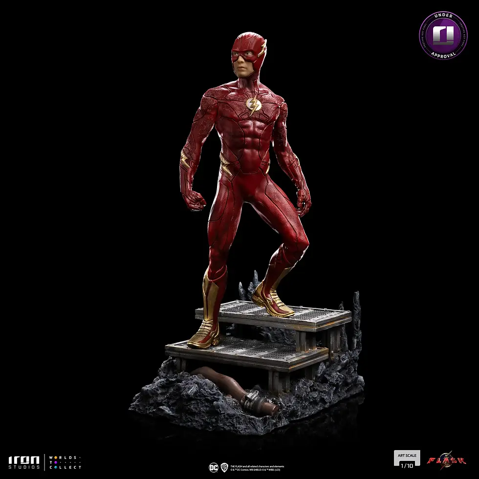 Miniatura: Figura Coleccionable Flash - The Flash Movie - Art Scale 1/10 - Iron Studios