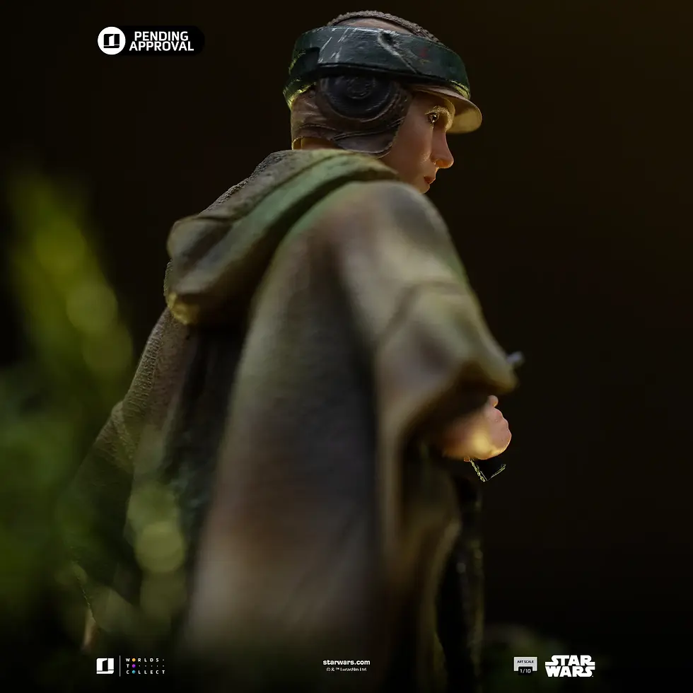 Miniatura: Leia and Wicket - Star Wars Episode VI - Art Scale 1/10 - Iron Studios - Abono