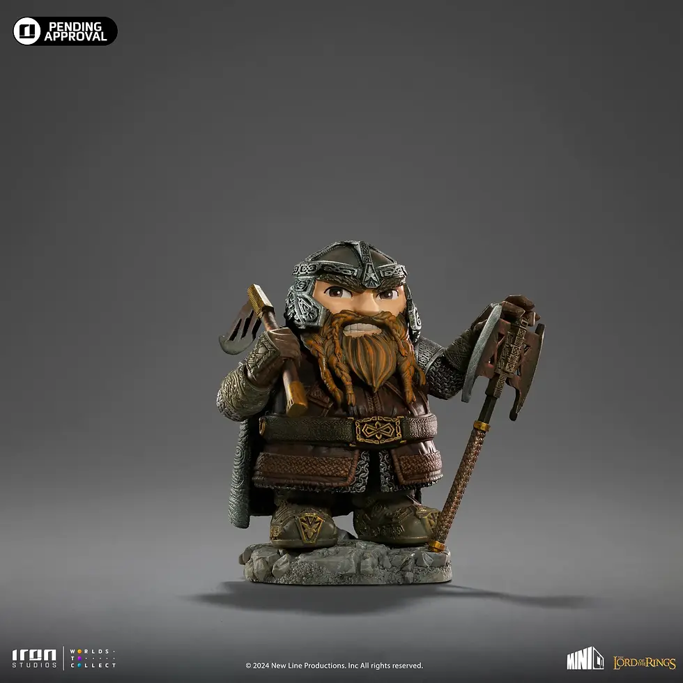 Miniatura: Figura Coleccionable Gimli - Lord of the Rings - MiniCo - Iron Studios