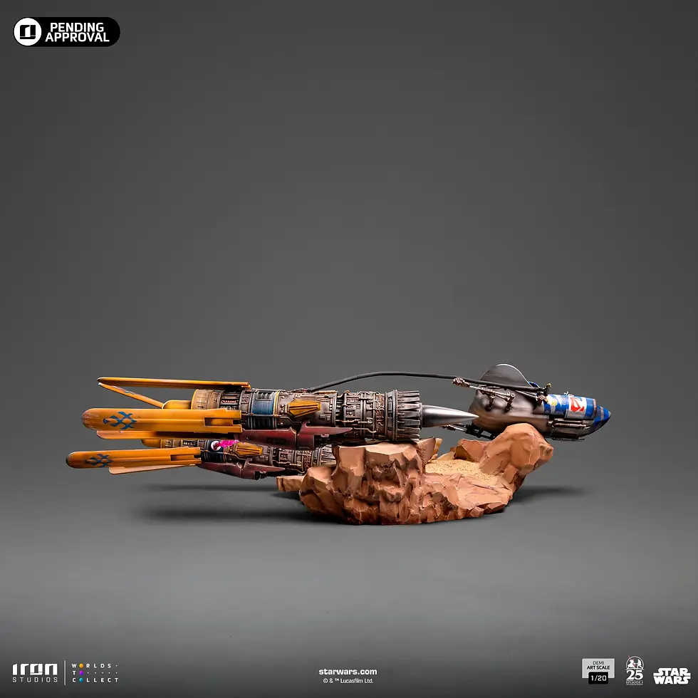 Miniatura: Anakin's Pod Racer - Star Wars - Scale 1/20 - Iron Studios - Abono