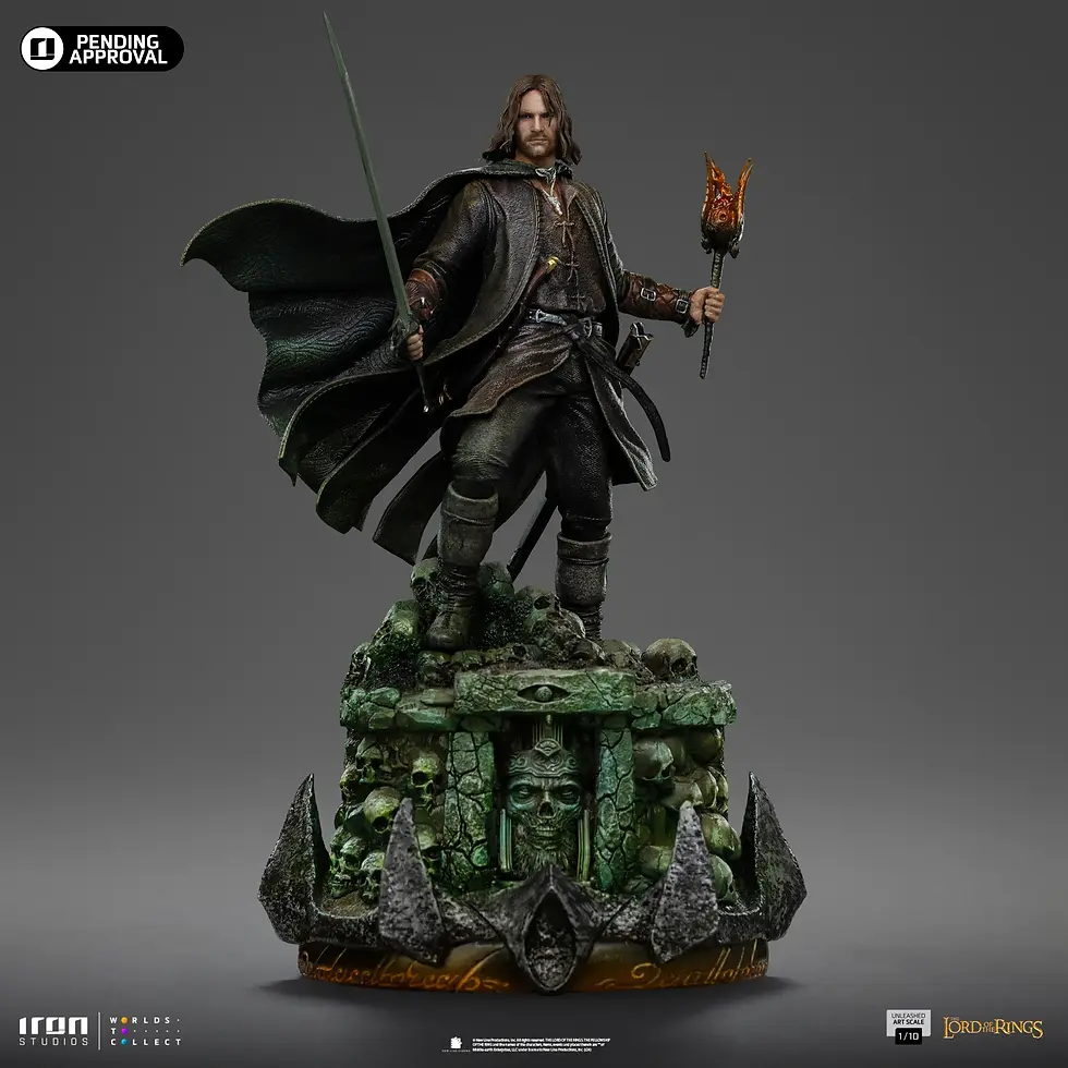 Miniatura: Aragorn Unleashed The Lord of the Rings - Art Scale 1/10 Iron Studios - Abono