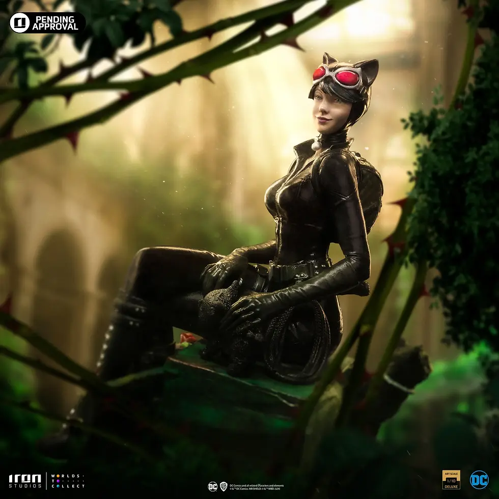 Miniatura: Catwoman Deluxe - Gotham City Sirens - DC Comics 1/10 - Iron Studios - Abono