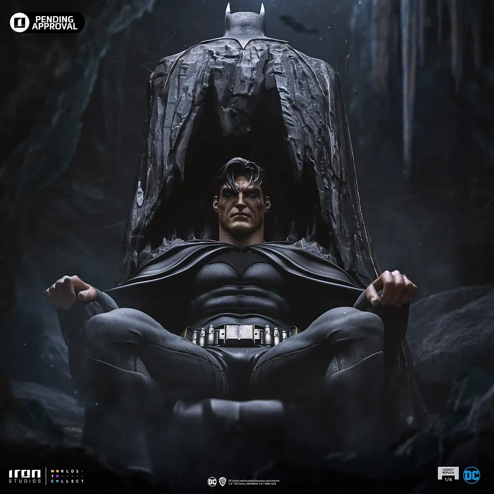 Miniatura: Batman Identity - DC Comics - Legacy Replica 1/4 - Iron Studios - Abono