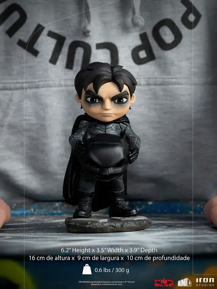 Miniatura: Figura Coleccionable Diorama Batman Unmasked and The Batman (2022) - MiniCo - Iron Studios