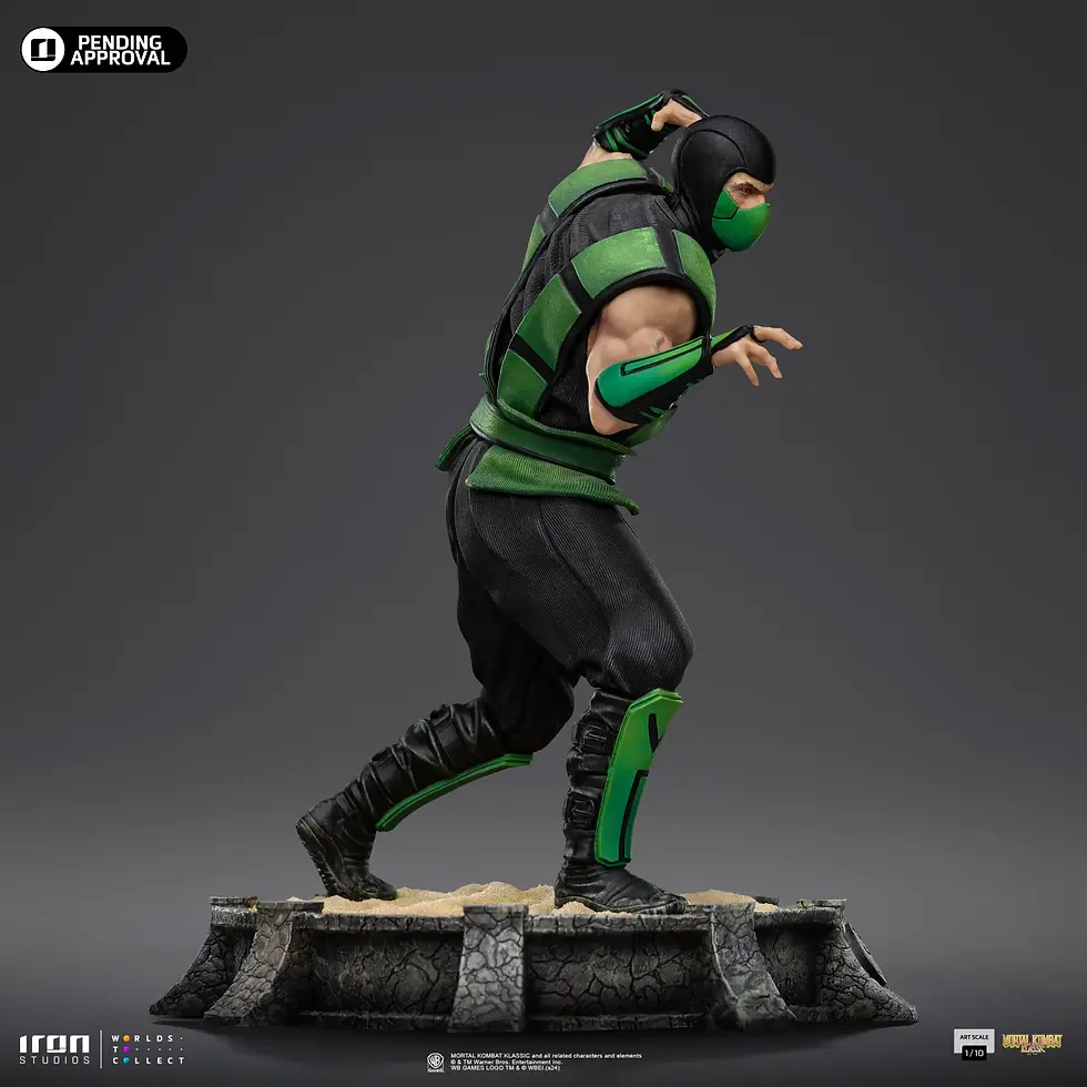 Miniatura: Reptile - Mortal Kombat - Art Scale 1/10 - Iron Studios - Abono