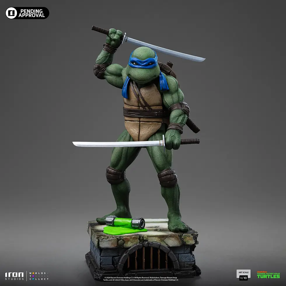 Miniatura: Leonardo - TMNT Movie - Art Scale 1/10 - Iron Studios - Abono