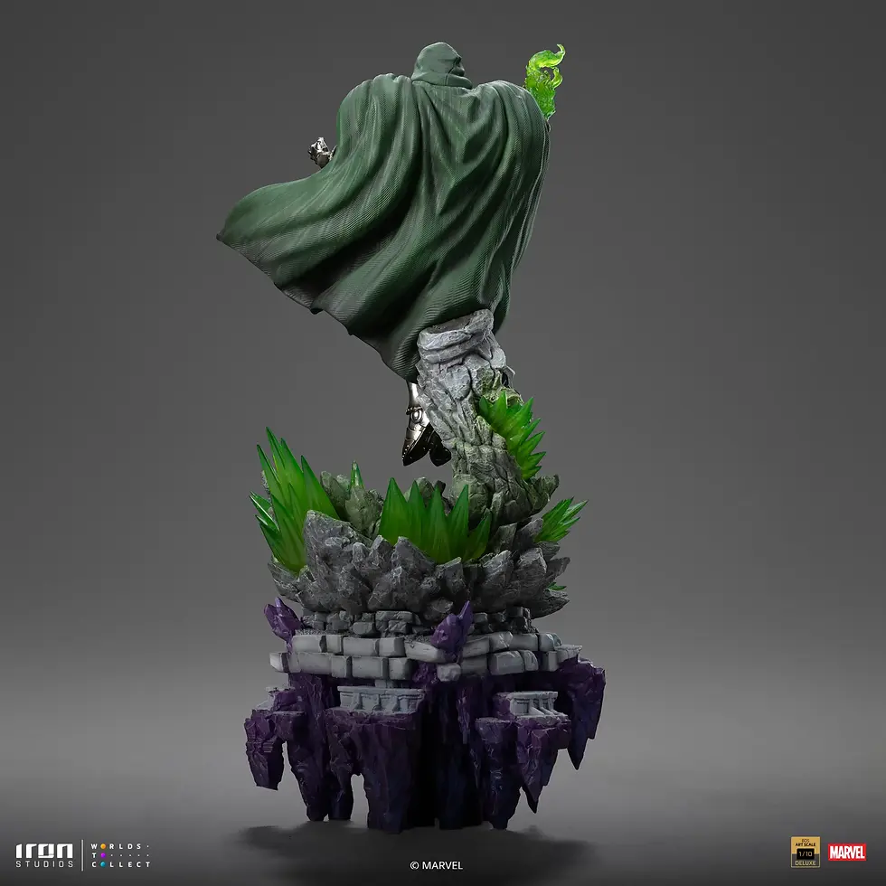 Miniatura: Doctor Doom Deluxe - Infinity Gauntlet Diorama 1/10 - Iron Studios - Abono
