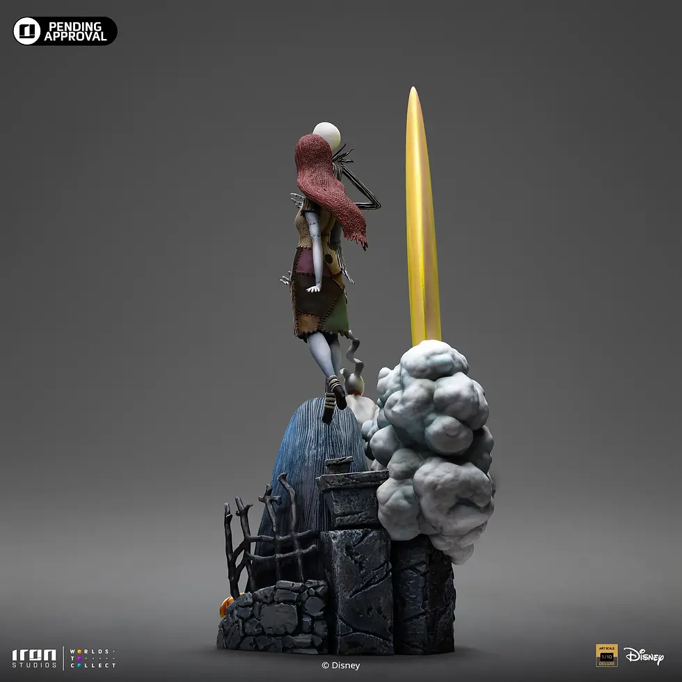 Miniatura: Jack and Sally - Nightmare Before Christmas - Deluxe 1/10 - Iron Studios - Abono