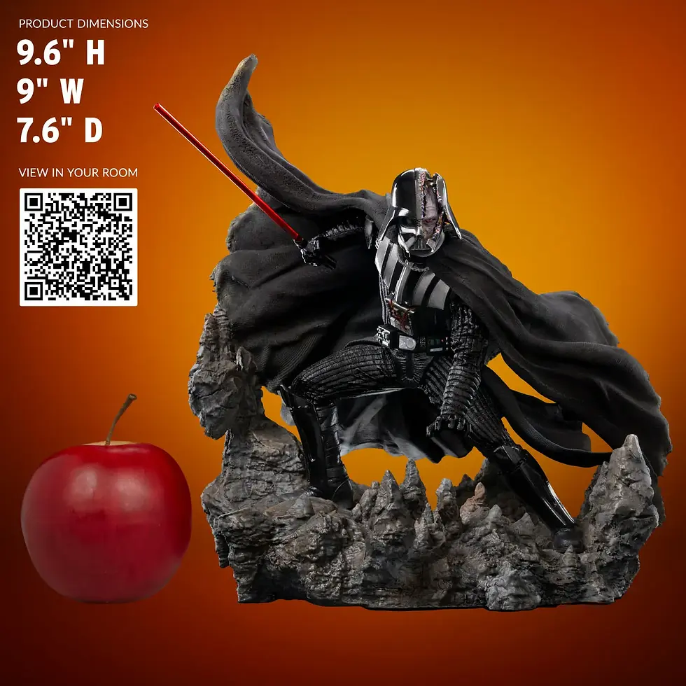 Miniatura: Darth Vader - Star Wars: Obi-Wan Kenobi - BDS Art Scale 1/10 - Iron Studios