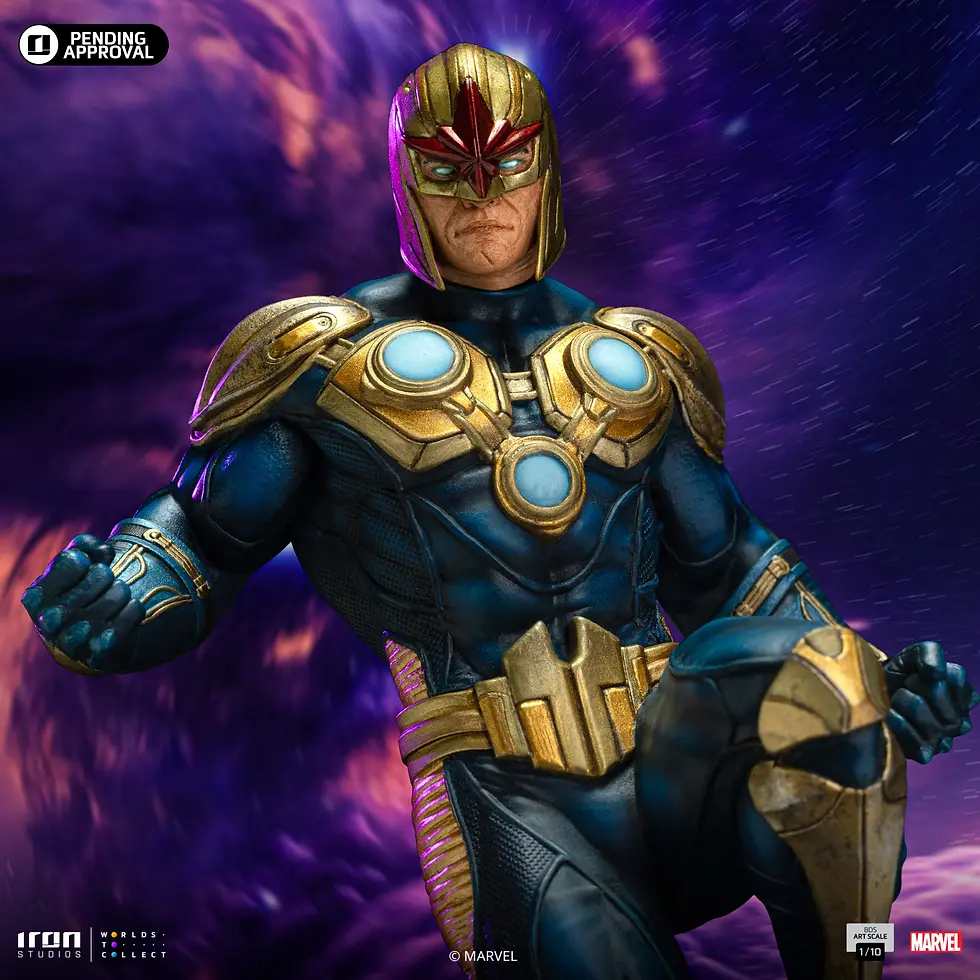 Miniatura: Nova - Infinity Gauntlet Diorama - Marvel 1/10 - Iron Studios - Abono