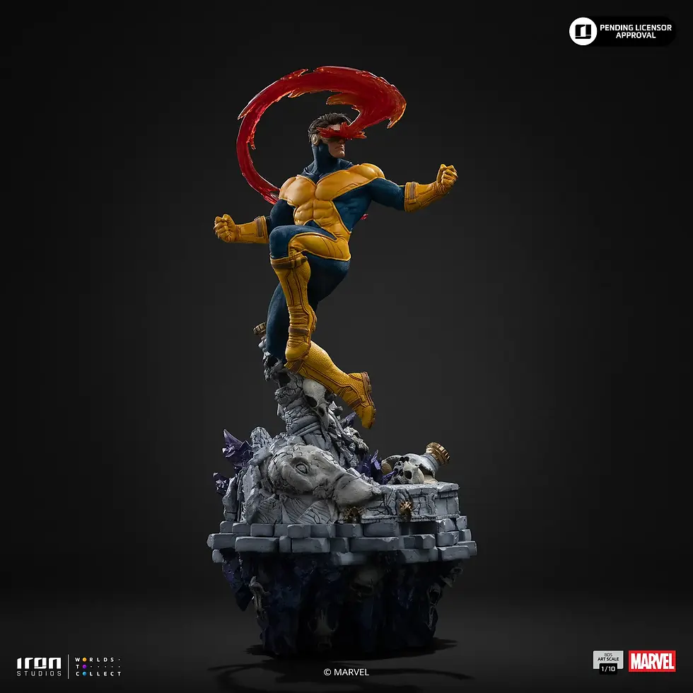 Miniatura: Cyclops Deluxe - Infinity Gauntlet Diorama - BDS Art Scale 1/10 - Iron Studios