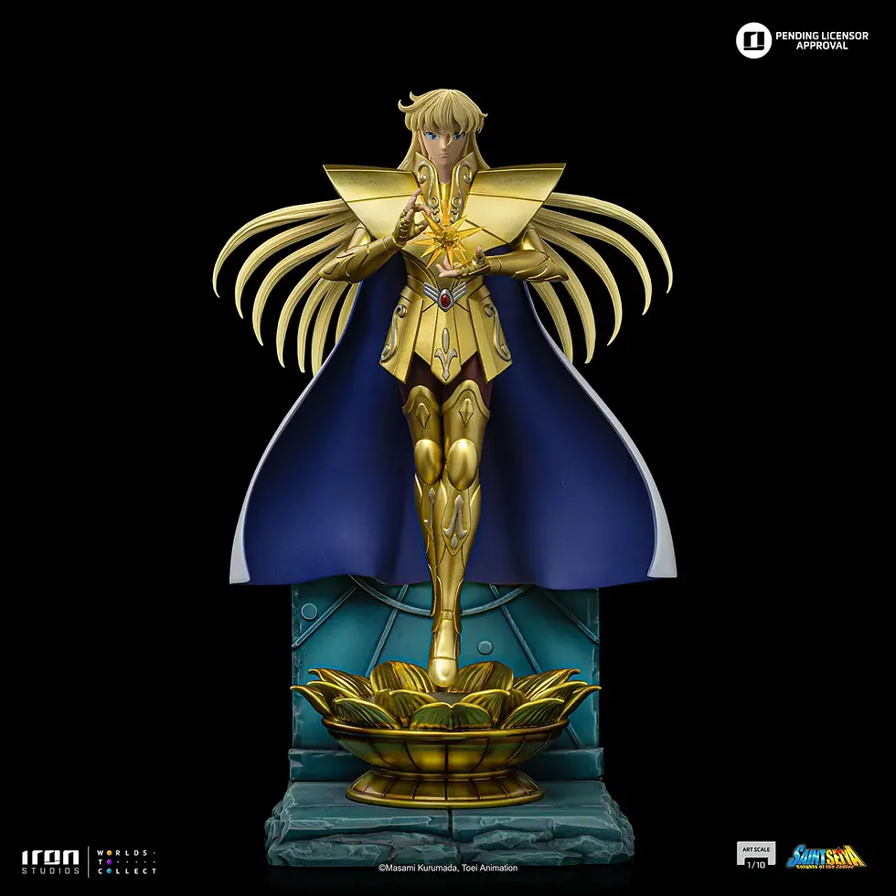 Miniatura: Figura Coleccionable Virgo Shaka – Saint Seiya – Art Scale 1/10 – Iron Studios