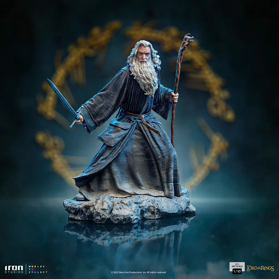 Miniatura: Gandalf - The Lord of the Rings - BDS Art Scale 1/10 - Iron Studios