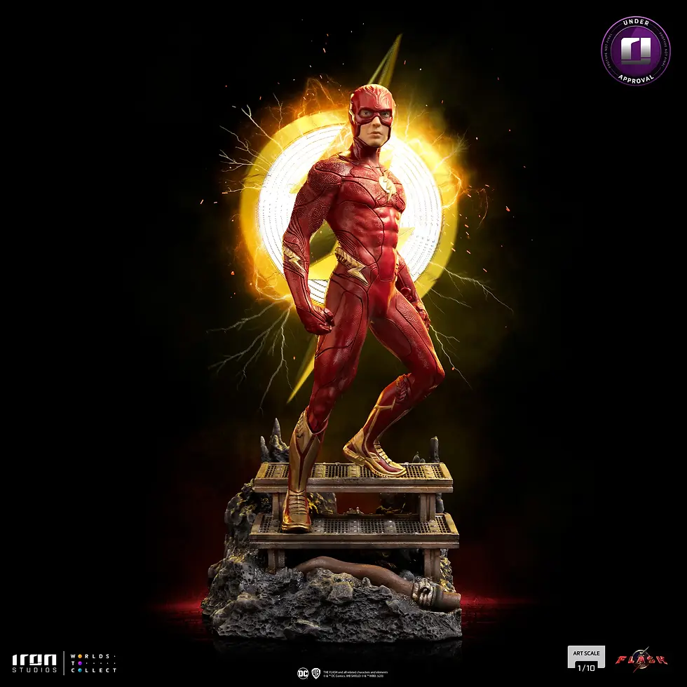 Miniatura: Figura Coleccionable Flash - The Flash Movie - Art Scale 1/10 - Iron Studios