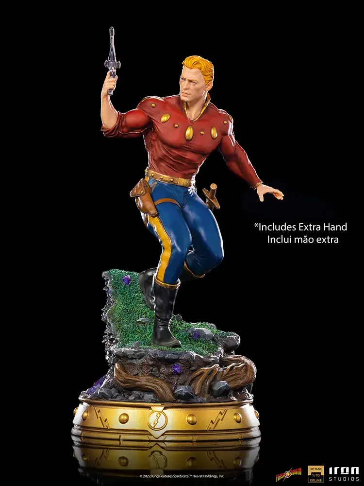 Miniatura: Flash Gordon Deluxe - Defenders of the Earth - Art Scale 1/10 - Iron Studios