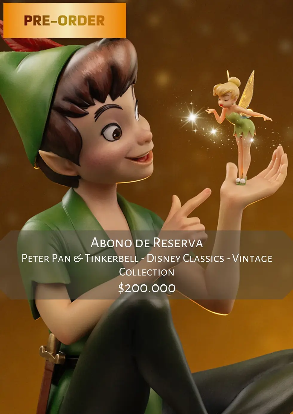 Peter Pan & Tinkerbell - Disney Classics - Vintage Collection