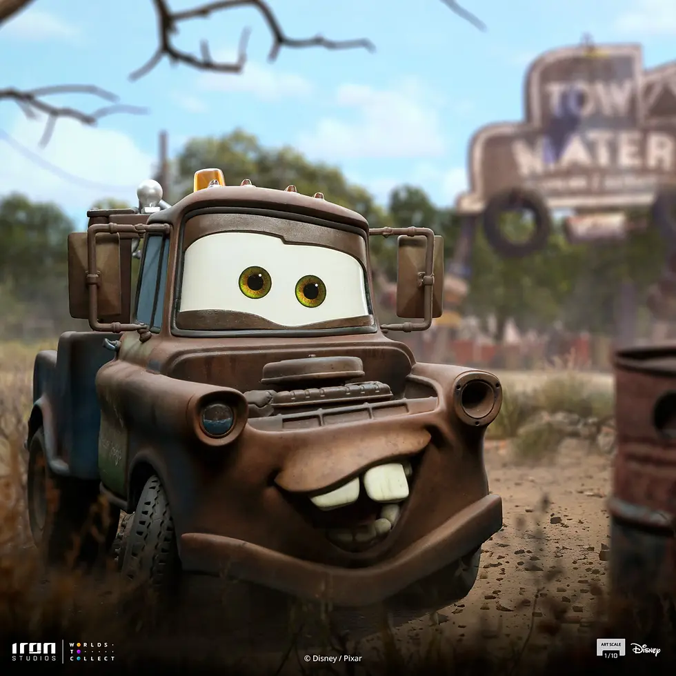 Miniatura: Tow Mater - Cars - Art Scale 1/10 - Iron Studios - Abono