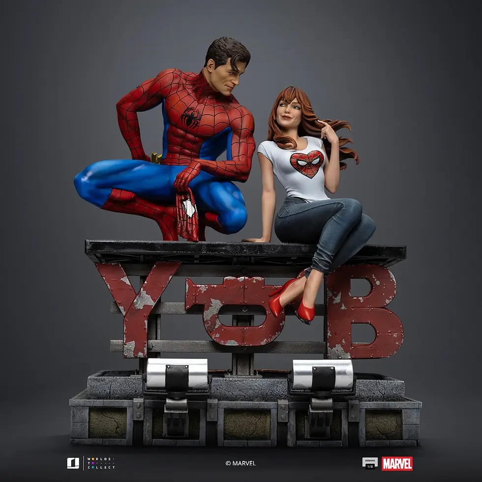 Miniatura: Spider-Man and Mary Jane - Marvel Comics - Diorama 1/6 - Iron Studios - Abono