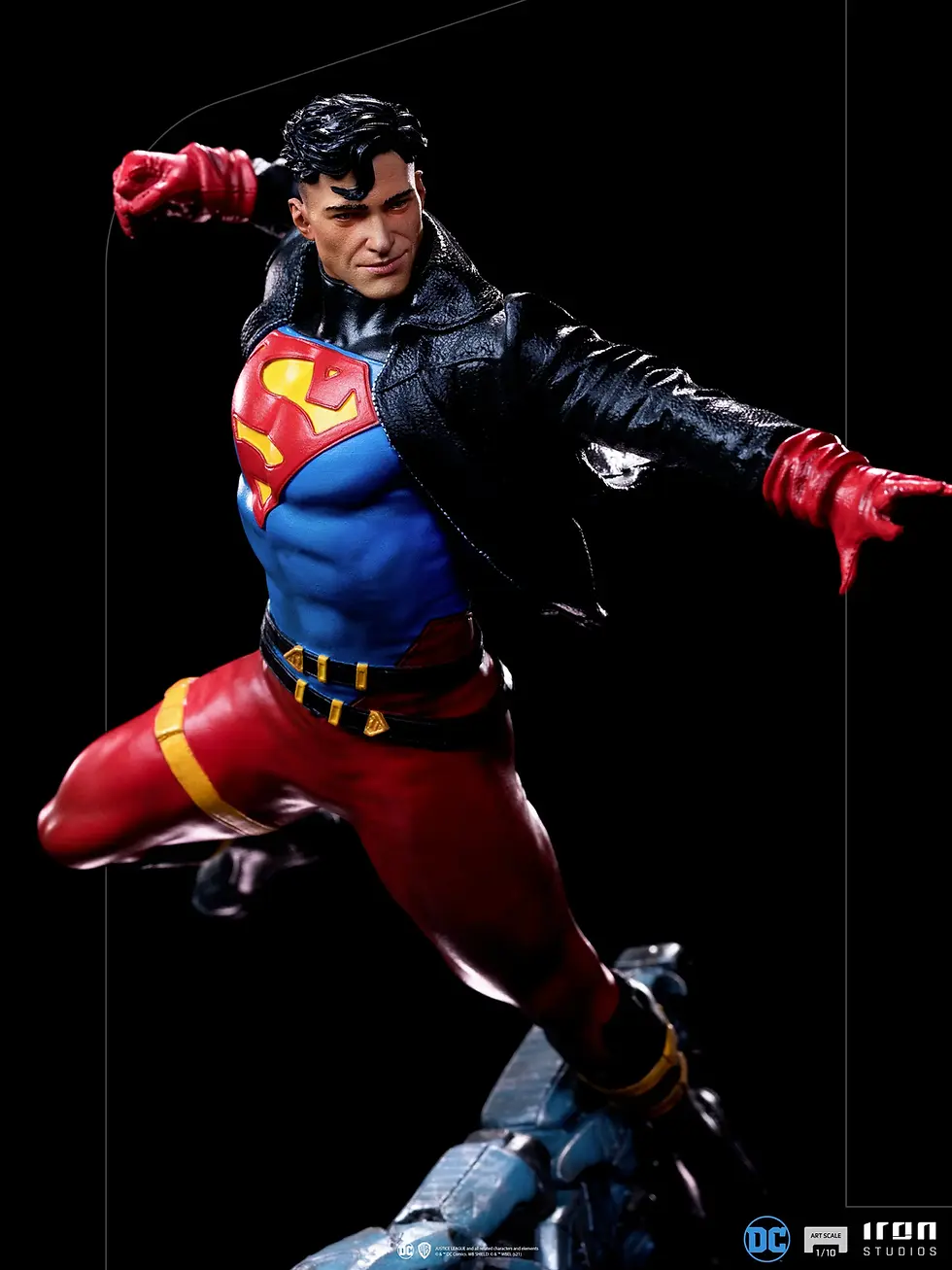 Miniatura: Figura Coleccionable Superboy - DC Comics - Art Scale 1/10 - Iron Studios