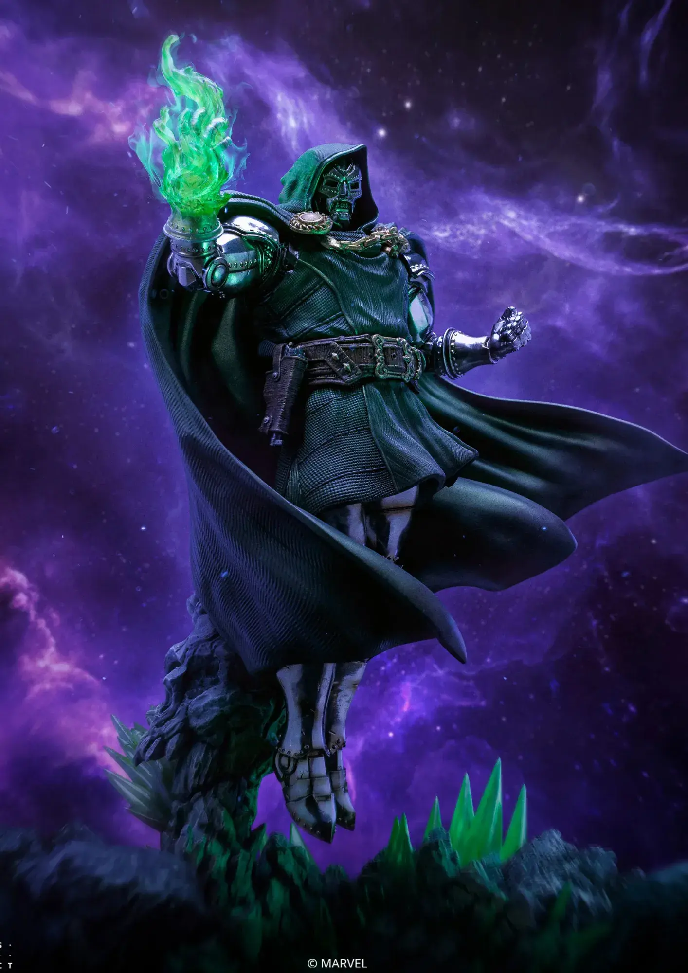 Doctor Doom Deluxe - Infinity Gauntlet Diorama 1/10 - Iron Studios