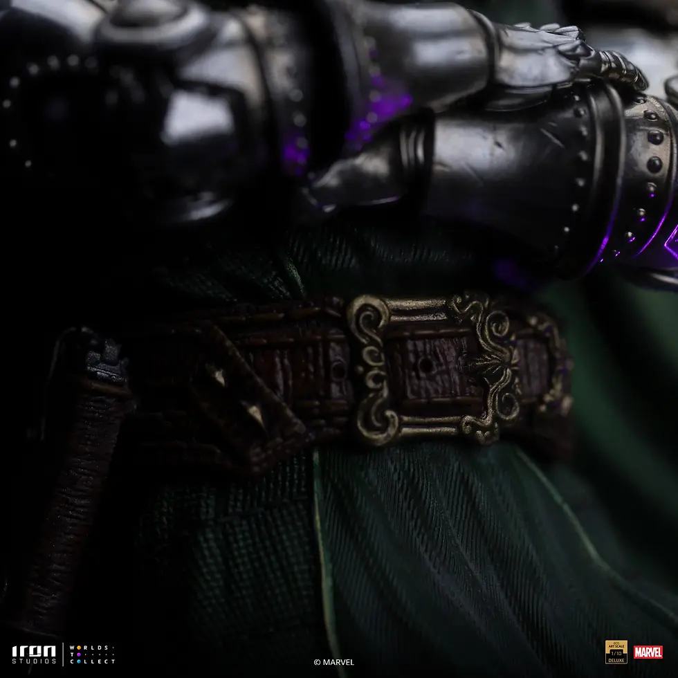 Miniatura: Doctor Doom Deluxe - Infinity Gauntlet Diorama 1/10 - Iron Studios - Abono