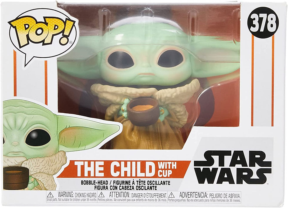 Miniatura: Funko Pop! Star Wars: The Mandalorian - The Child with Cup