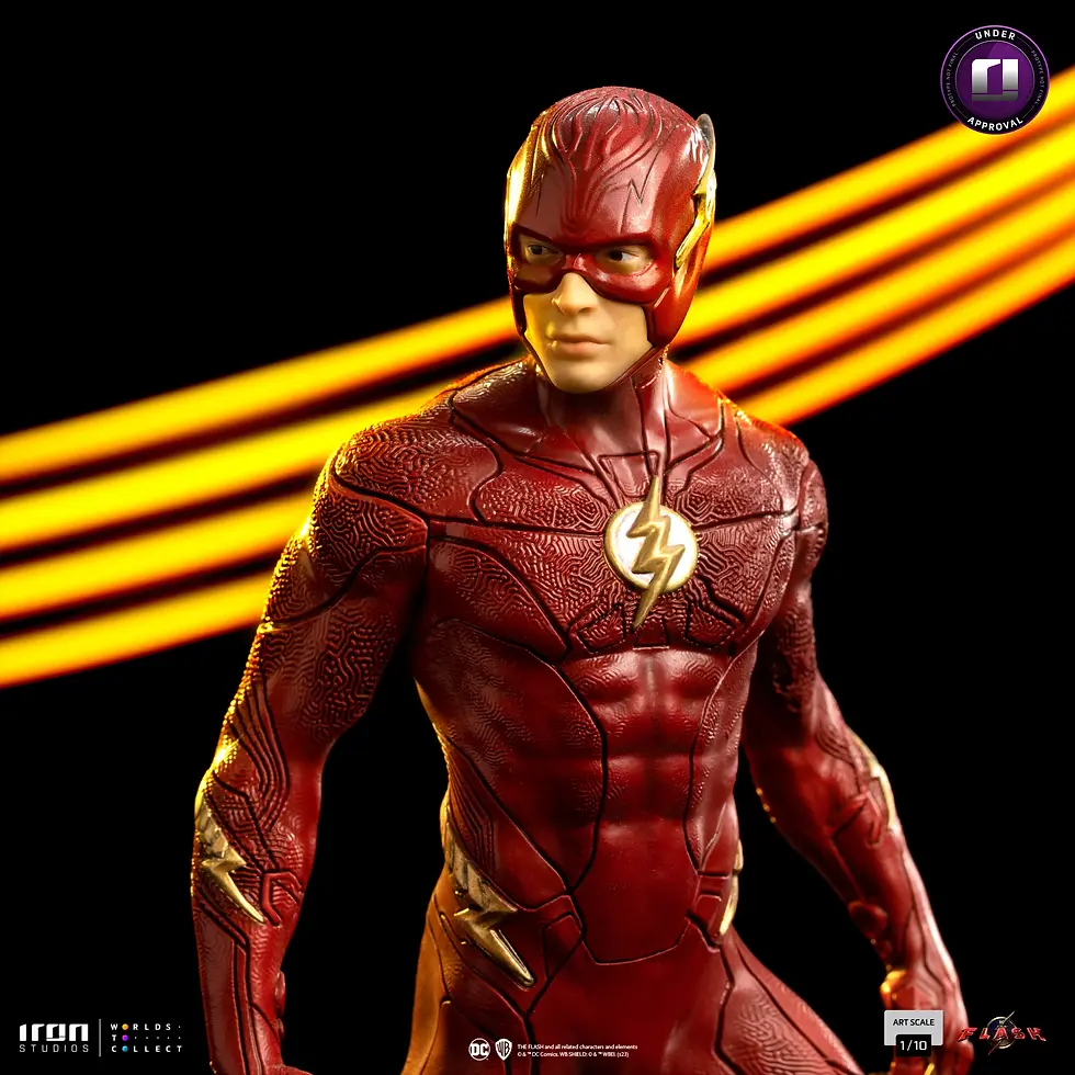 Miniatura: Figura Coleccionable Flash - The Flash Movie - Art Scale 1/10 - Iron Studios