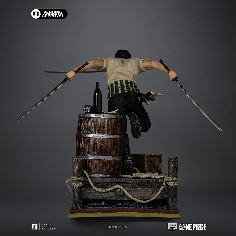 Miniatura: Roronoa Zoro - One Piece - Art Scale 1/10 - Iron Studios - Abono