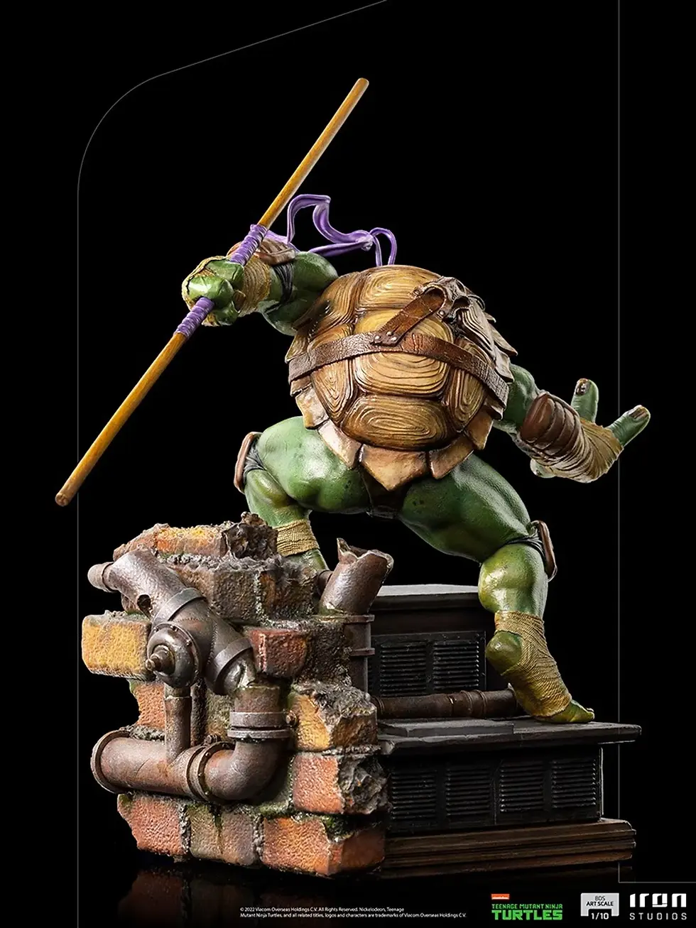 Miniatura: Donatello - Tortugas Ninja TMNT - 1/10 - Iron Studios