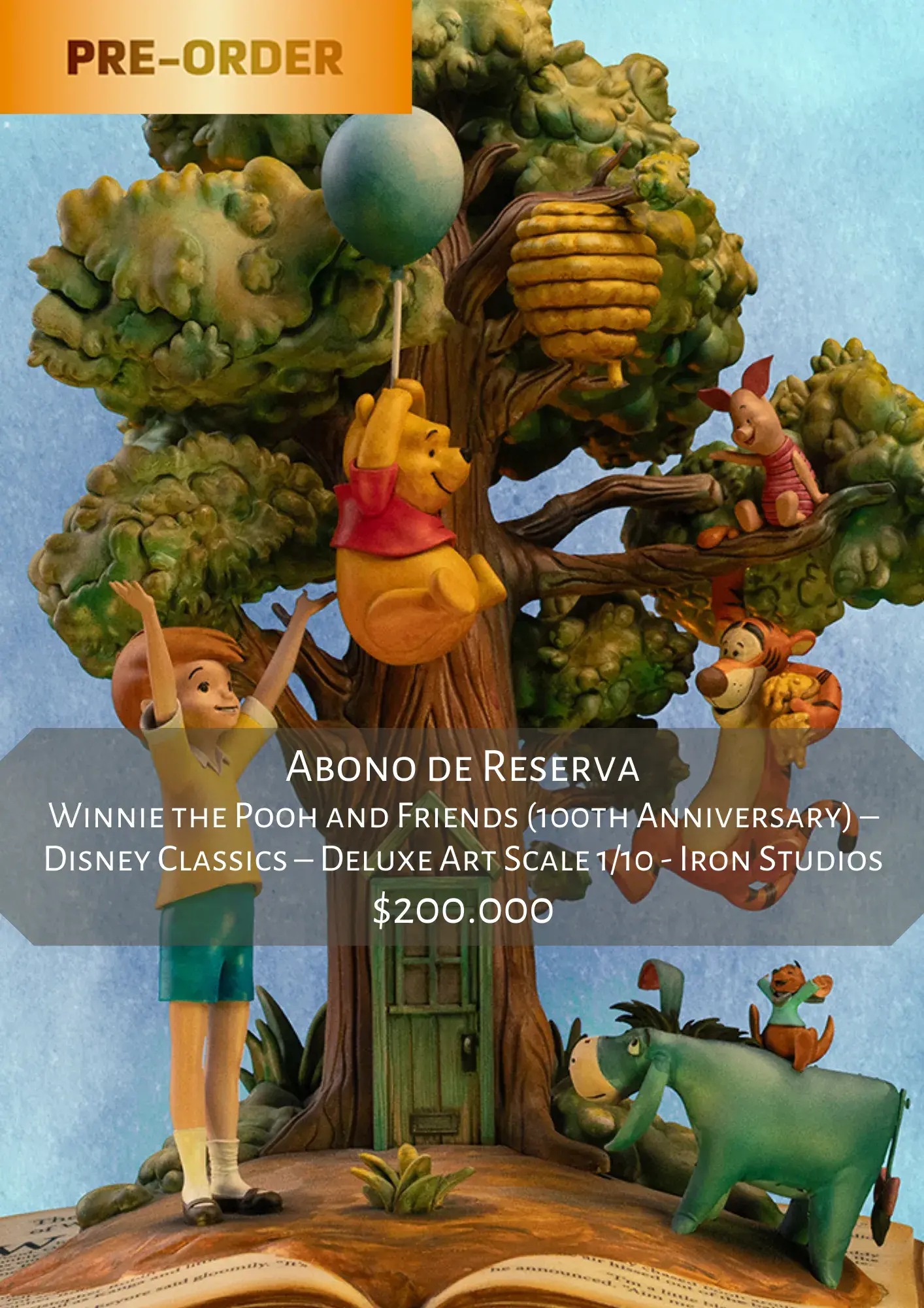 Winnie the Pooh and Friends (100th Anniversary) – Disney Classics – Deluxe Art Scale 1/10 - Iron Studios