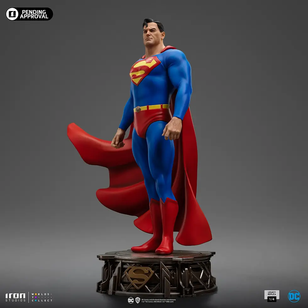 Miniatura: Superman DC Trinity - DC Comics - Legacy Replica 1/4 - Iron Studios - Abono