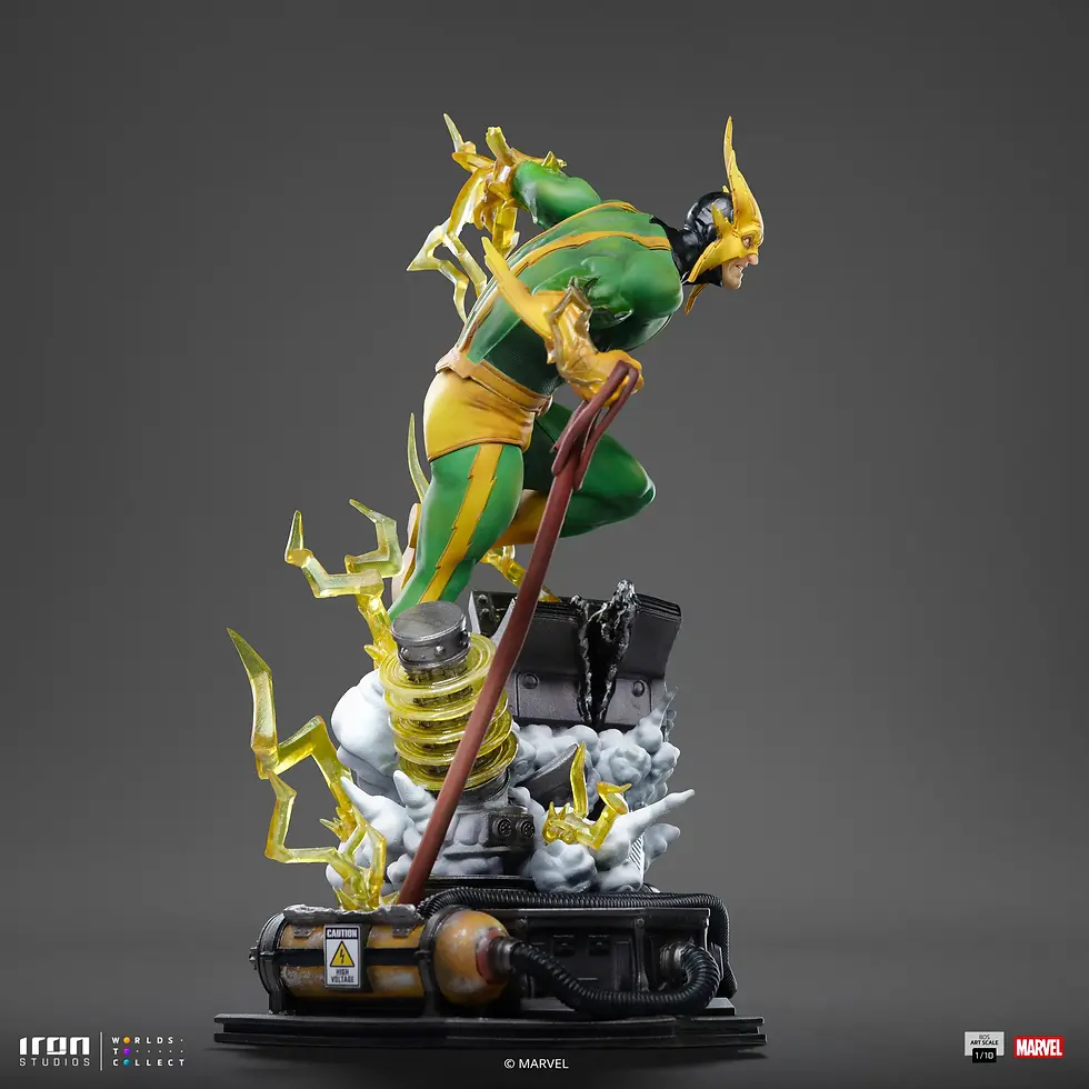 Miniatura: Electro - Spider-Man vs Villains Diorama - BDS Art Scale 1/10 - Iron Studios