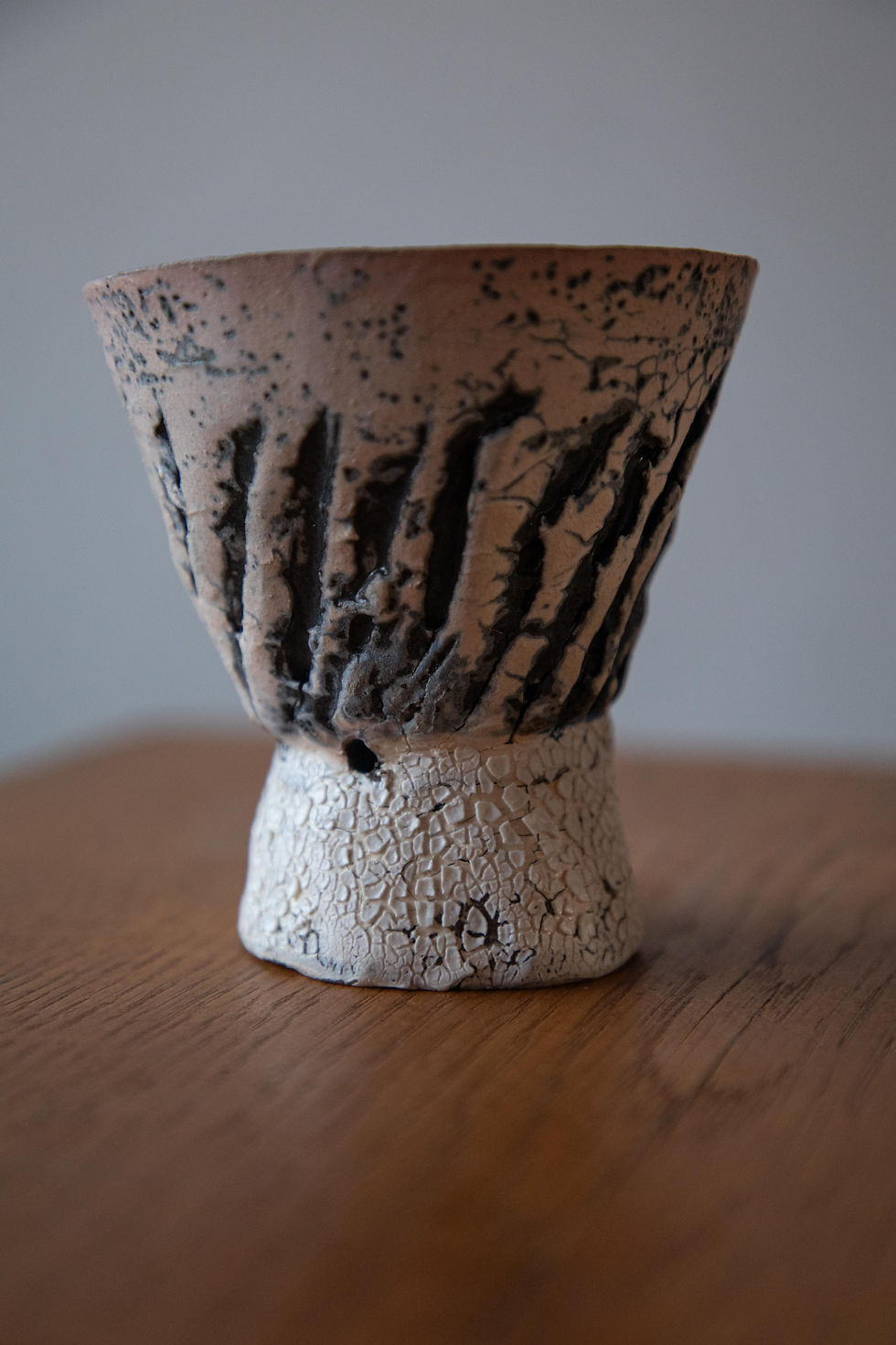 Thumbnail: Pair of Black Flared Cocktail Cups