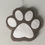 Thumbnail: Paw print ornaments 