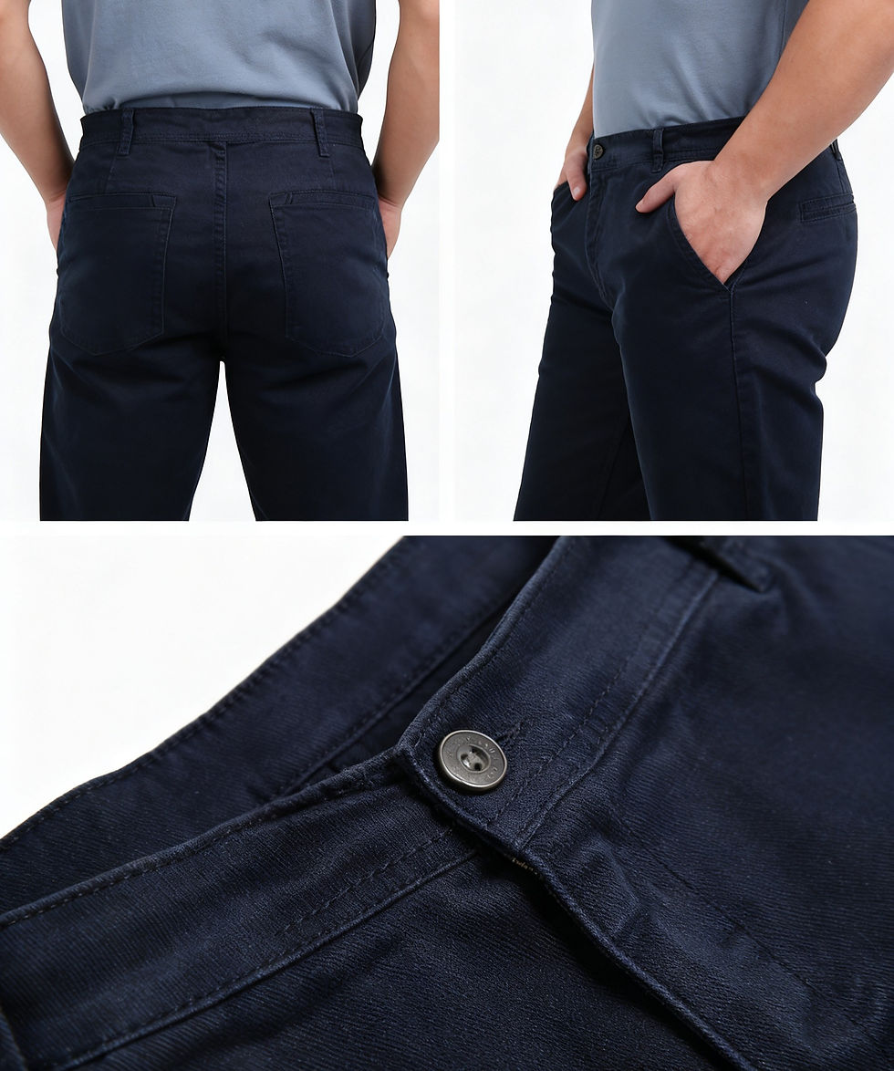 Miniatura: Calça Sarja - Slim Iron