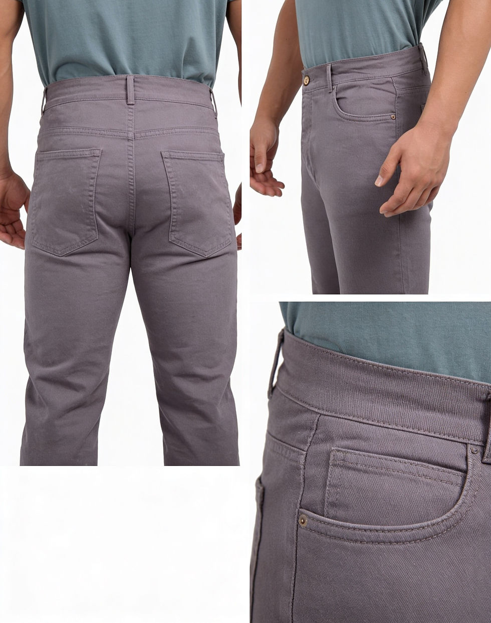 Miniatura: Calça Sarja - Slim Iron