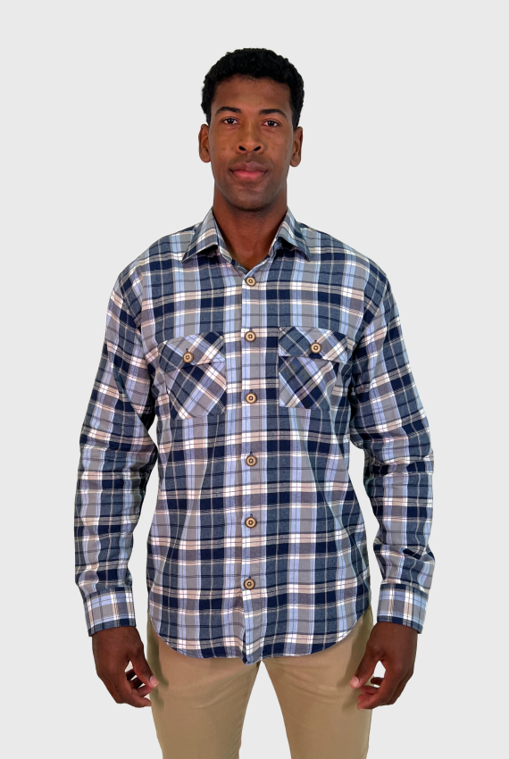 Miniatura: Camisa BO Flanela Over | 100% Algodão Flanelado | O aconchego que virou estilo