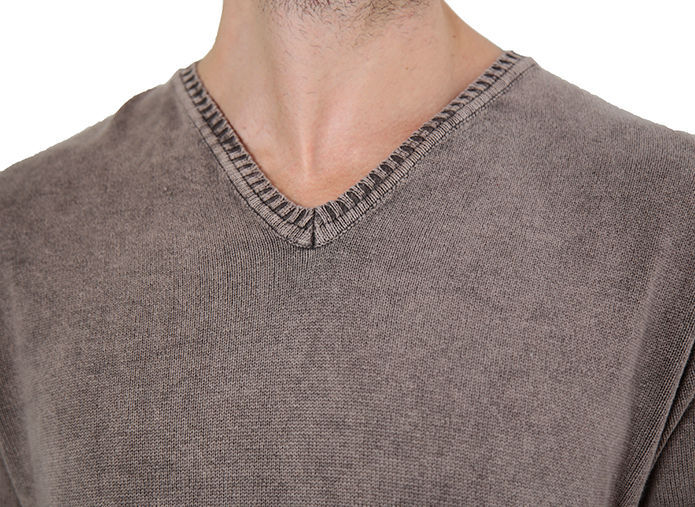 Miniatura: SUÉTER Tricot Prime Gola V Be Outlier -  100% ALGODÃO – EFEITO ESTONADO