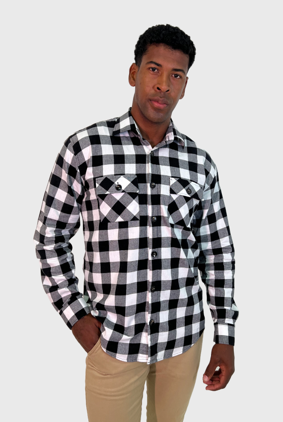 Miniatura: Camisa BO Flanela Over | 100% Algodão Flanelado | O aconchego que virou estilo