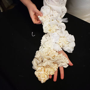 Work in Aude Bourgine's atelier // Travail dans l'atelier de Aude Bourgine