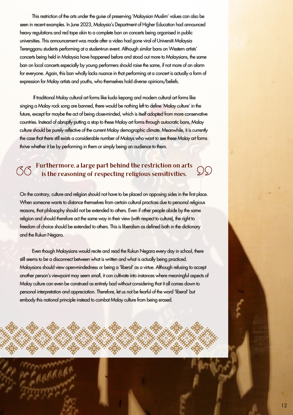 Combatting the Erasure of Malay Culture (2)