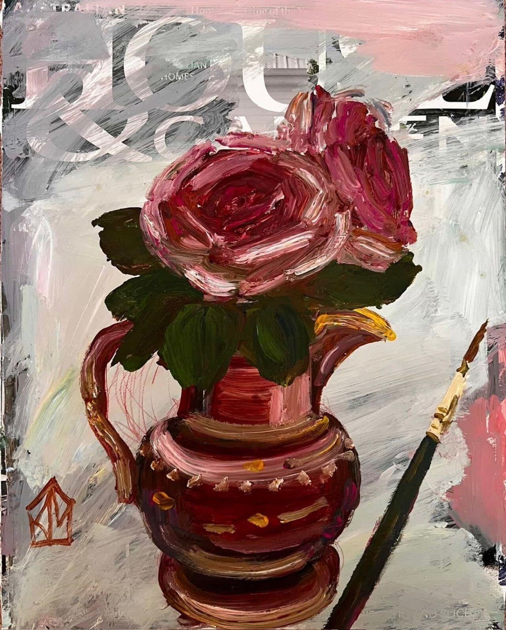 Gifted roses