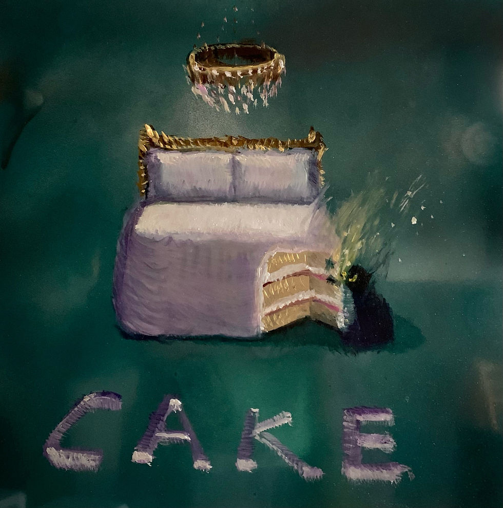 Cake Bed in Lilac