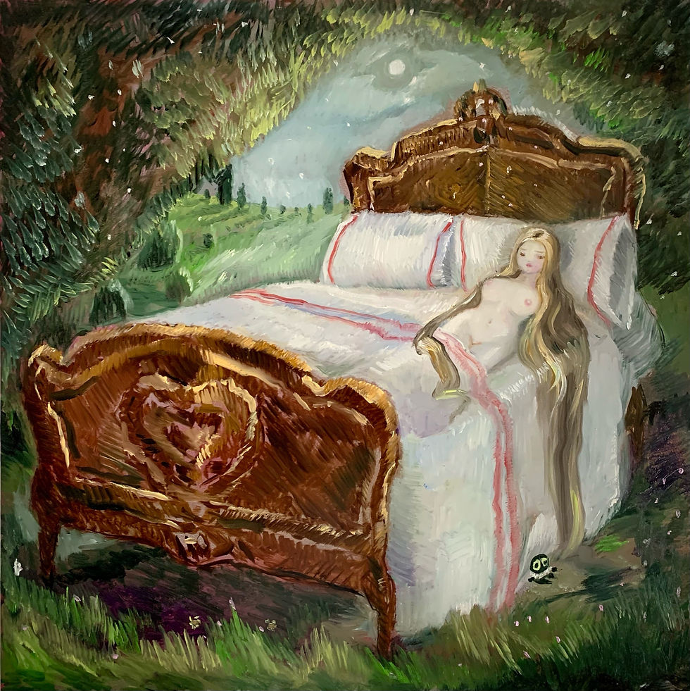 Sleeping Blonde