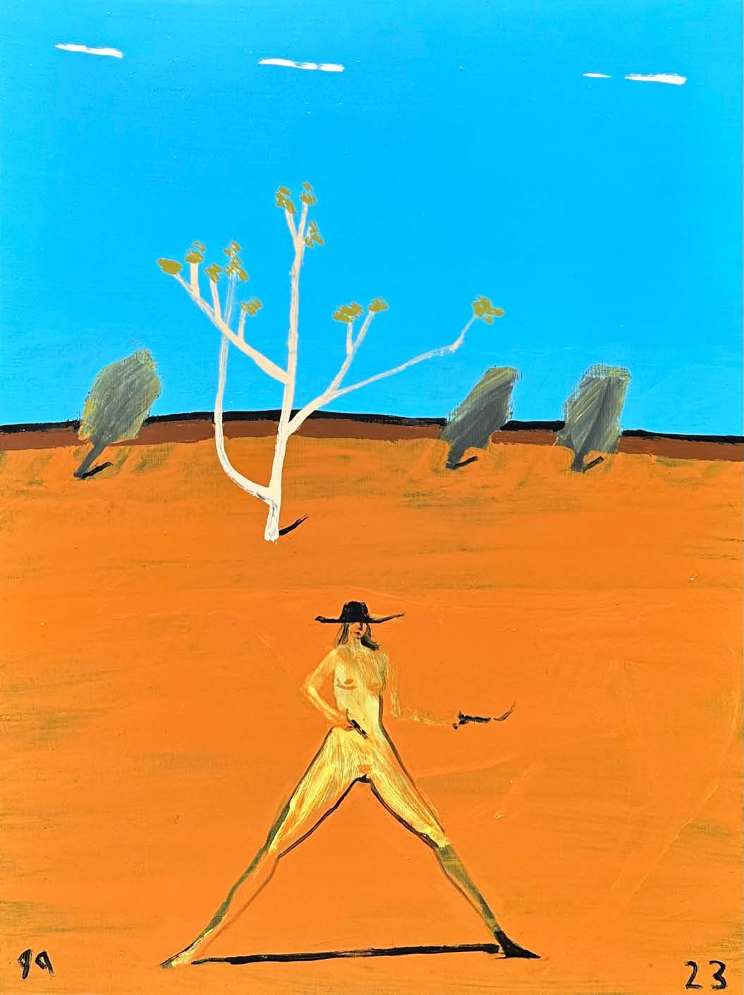 Australian on the land, White Gum Dreams