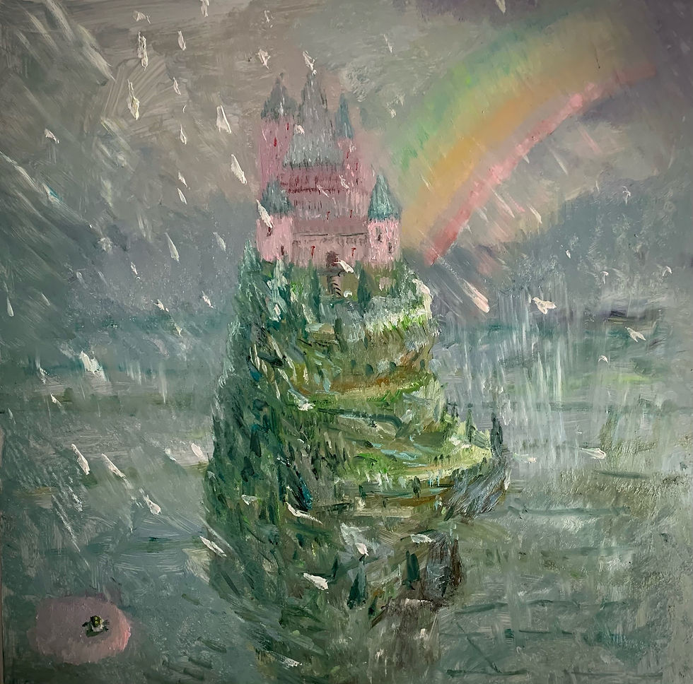 Snow Globe Rainbow