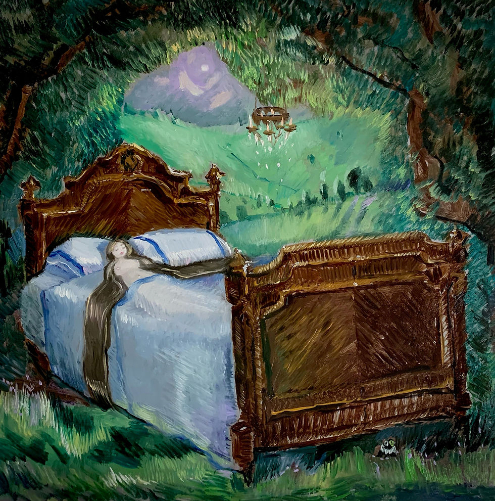 Sleeping Brunette